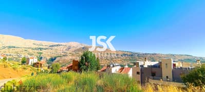 L12740- 930 SQM Land for Sale in Faraya with Mountain View