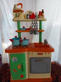 kitchen with accessories for kids