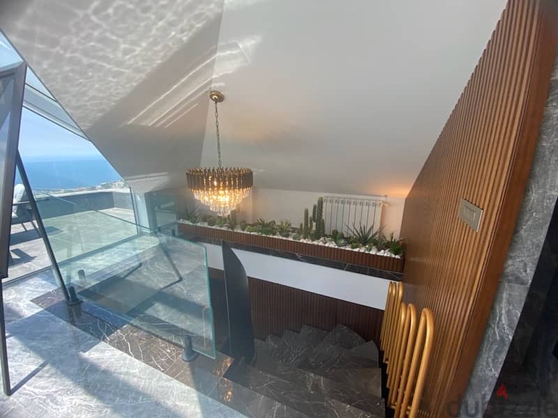 luxurious duplex for sale rabweh with terrace and panoramic view maten 14