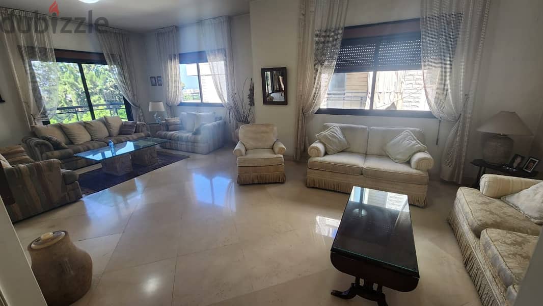 Decorated furnished 285 m2 apartment for rent in Brazilia, Baabda 2
