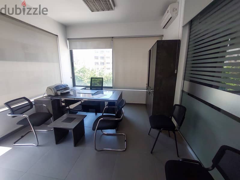 65 SQM Prime Location Fully Furnished Office in Dekwaneh, Metn 1