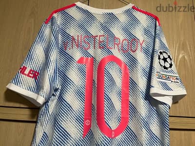 manchester united van nistlerooy 10  limited edition adidas jersey