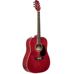 Stagg SA20D Red Acoustic Guitar 0
