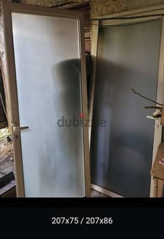 باب الومنيوم aluminum door