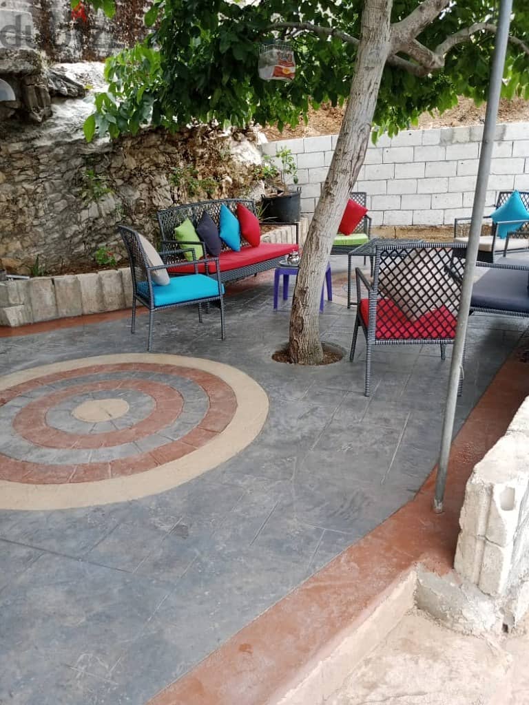 220Sqm + 140Sqm Terrace + Garden| Furnished House For Rent In Bhamdoun 3