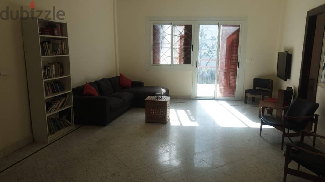 140 Sqm | Fully Furnished Apartment For Rent In Adlieh 1