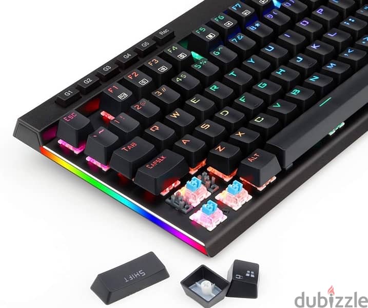 used like new redragon k580 rgb mechanical keyboard 2