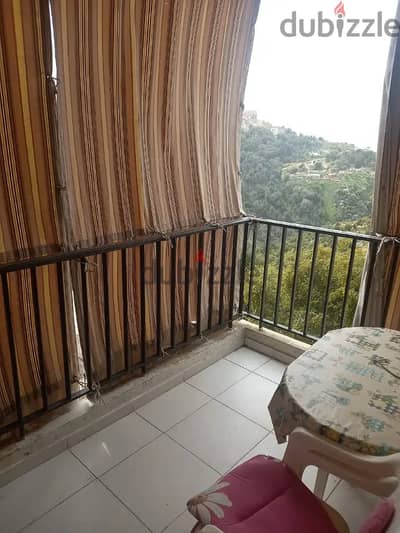 120Sqm|Fully furnished apartment for sale in Bikfaya/ Miyesseh Hemleya