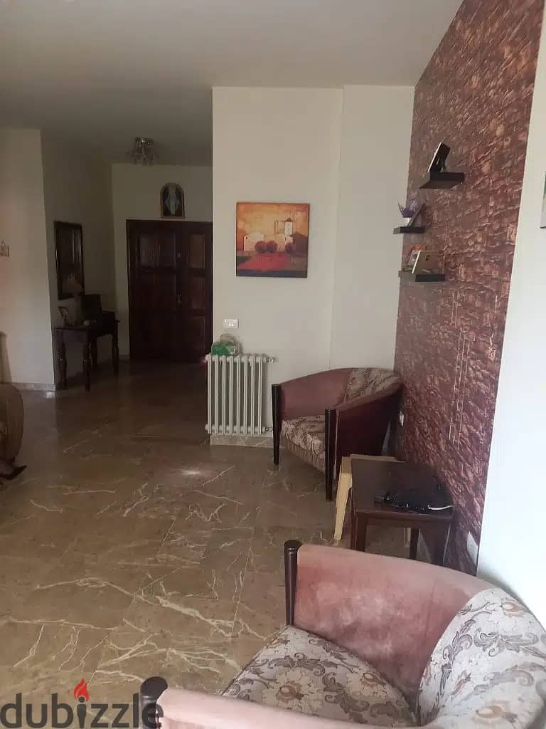 120Sqm|Fully furnished apartment for sale in Bikfaya/ Miyesseh Hemleya 1