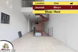 Jounieh 80m2 Shop | Rent | Luxury | Prime | IV |