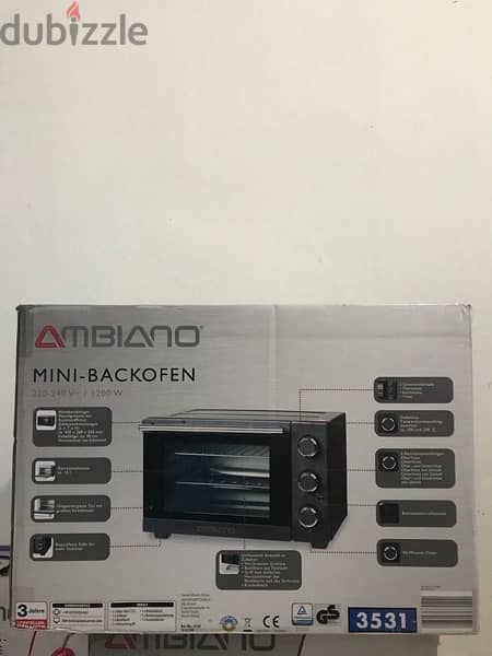 Ambiano Electric Oven 1