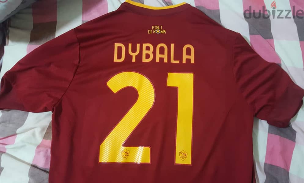 dybala 21 roma newbalance jersey 2022 3