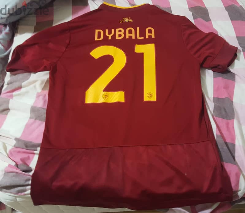 dybala 21 roma newbalance jersey 2022 6