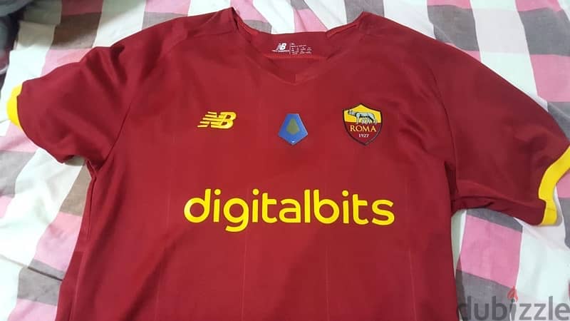 zaniolo 22 roma newbalance jersey 2022 1