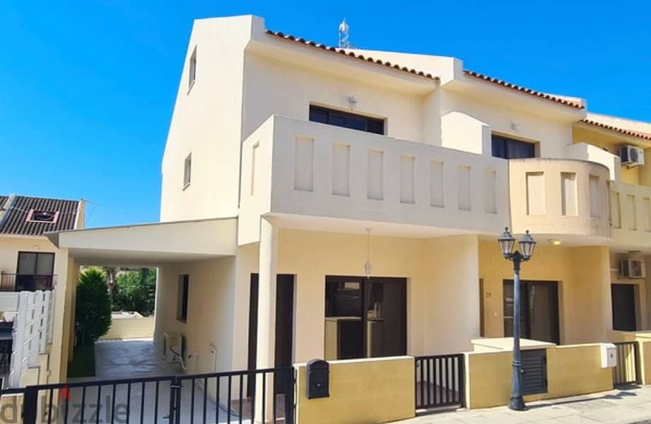 3 bedroom semi detached house with pool in larnaca ormidia for sale 0