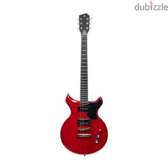 Stagg Silveray DC Electric Guitar - Transparent Red