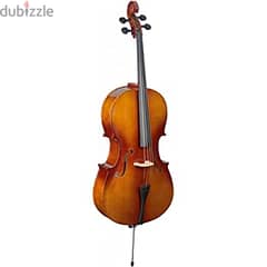 Stagg 4/4 Size Cello With Carrying Bag 0