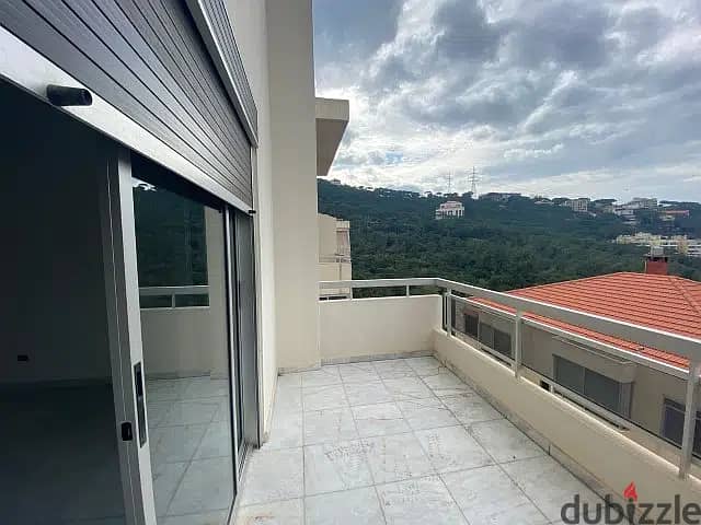 144 SQM | Duplex for rent in Ain Saadeh | Mountain view 2