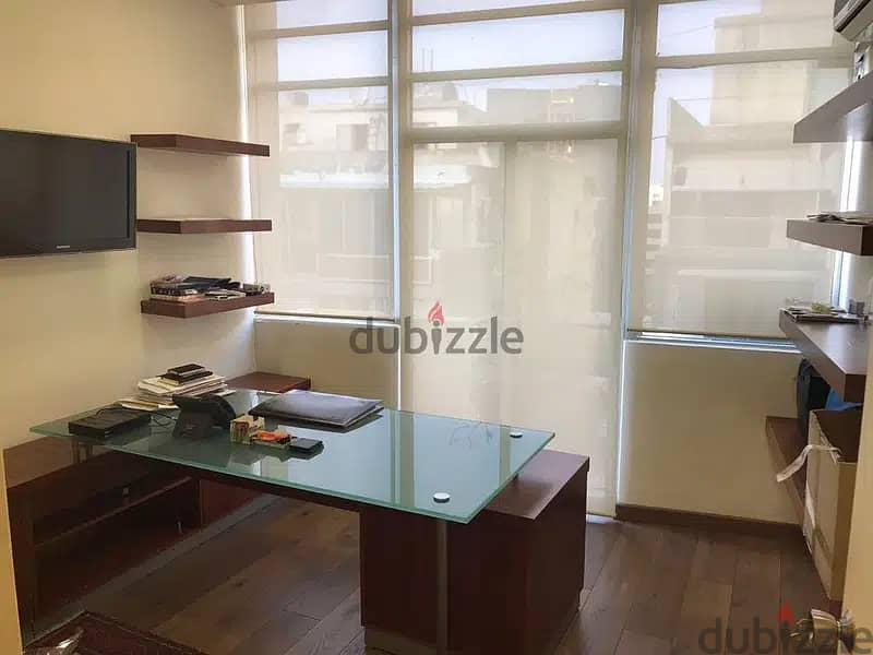 170 Sqm | Fully furnished Office for rent in Adliyeh العدلية 10