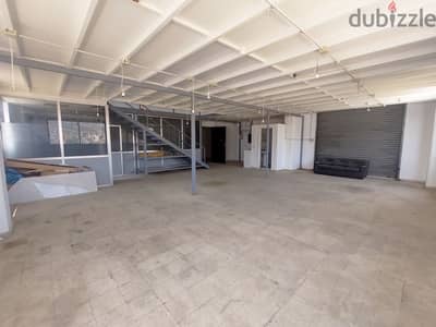 140 SQM Prime Location Industrial Warehouse in Dekwaneh, Metn