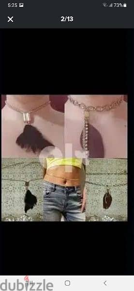 belly belt or necklace 2 styles  1=7$ or 3=15$