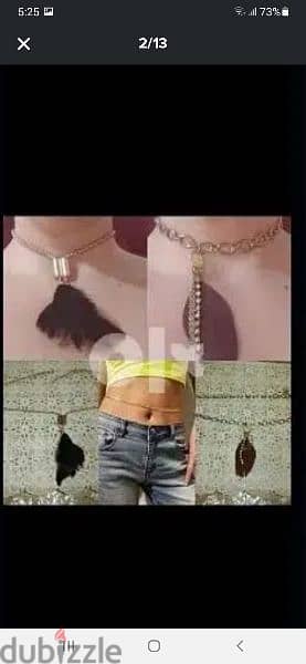 belly belt or necklace 2 styles 0