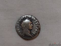 Ancient Roman Silver Coin denarius for Emperor Domintian year 81_96 AD 0