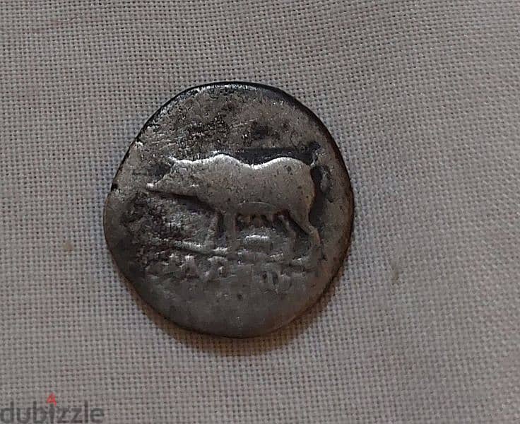 Ancient Roman Silver Coin Denarius of Vespesian year 77 AD Rome mint 1