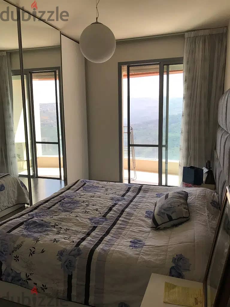 170 Sqm| Fully Decorated  Apartment Beit Meri| Panoramic mountain view 15