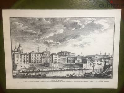 2 Rome 18-19 century etching  G. VASI