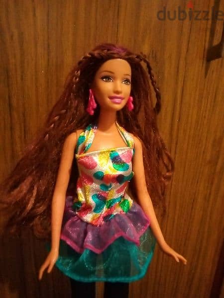 TERESA Barbie Mattel great Rare wearing doll 2016 long hair Bend legs. 0