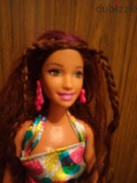 TERESA Barbie Mattel great Rare wearing doll 2016 long hair Bend legs 6
