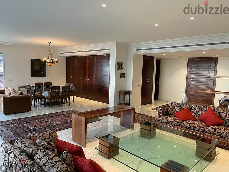 300Sqm | Super Deluxe Apartment For Rent in Rabieh| Panoramic Sea View 2