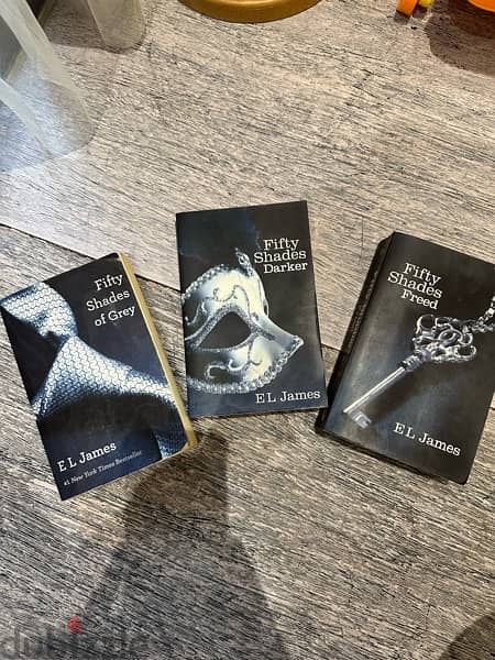 fifty shades 3 books for 15$ 0