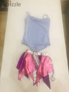Ballet 2 pieces leotard and jupe 5 years old