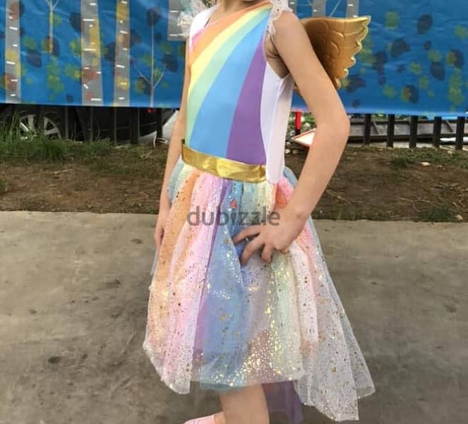 Multicolor Angel costume 6-7 years old 1