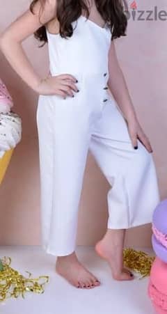 Girl white jump suit !!!!! 0