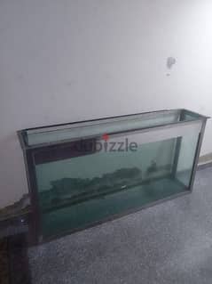 aquarium with 20mm glass thikness and stainless steel