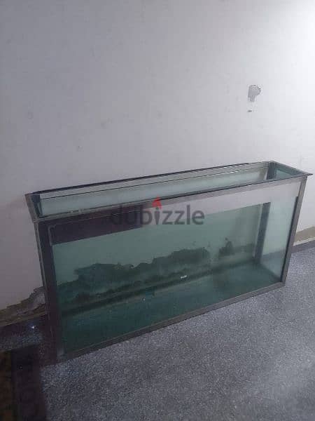 aquarium with 20mm glass thikness and stainless steel 0