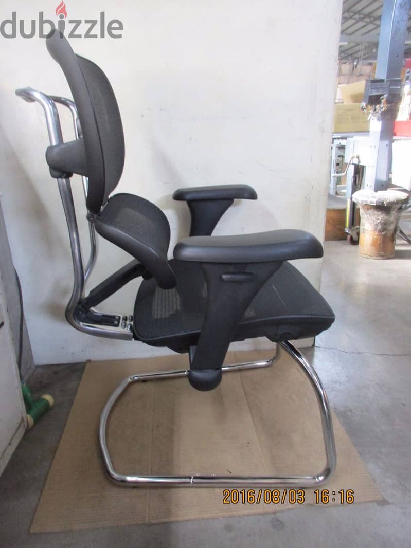 Office Chair Black Butterfly Visitor 1