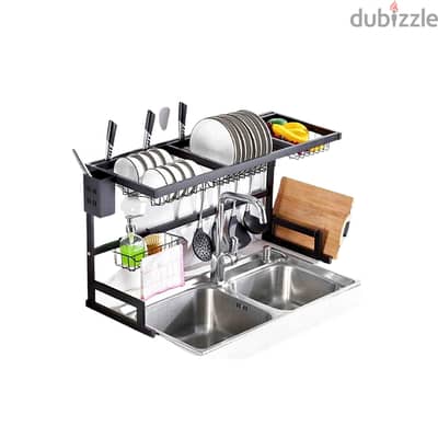 Dish Rack, Over the Sink Steel Kitchen Rack 85cm