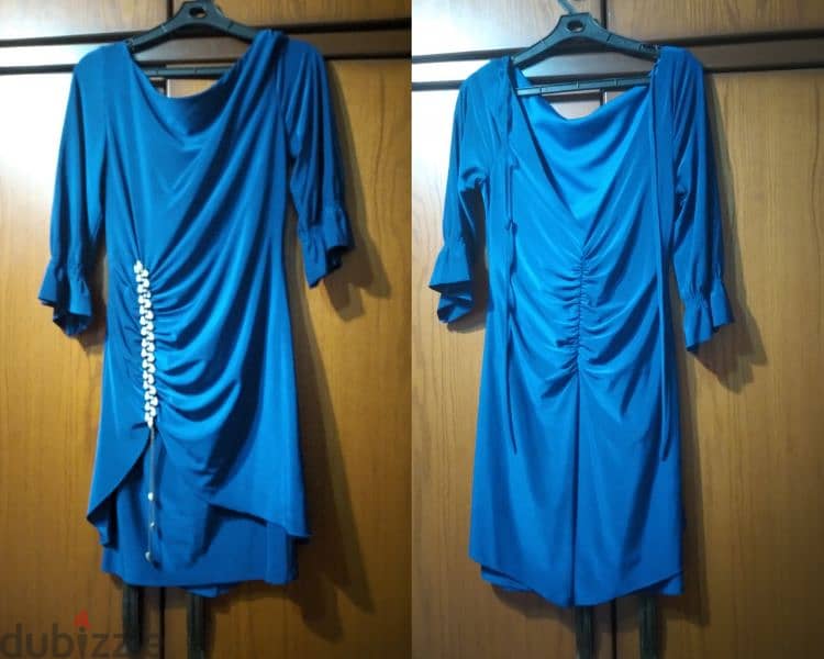 Blue dress 0