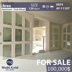 Zouk Mikael, Apartment For Sale, AY-11107, شقّة للبيع في ذوق مكايل