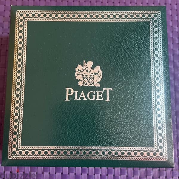 Piaget ladies 18k white gold and diamond watch 1