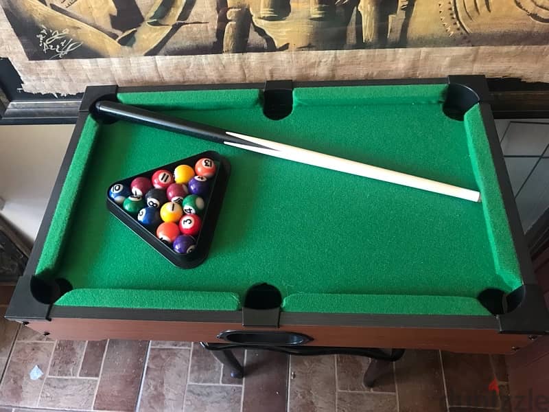 billiard 52x32x10 طاولة بليارد 1