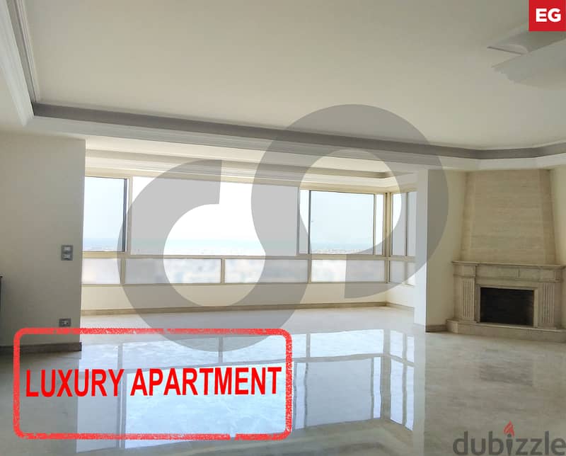 REF#EG94568.263sqm brand-new high-end apartment in Baabda! 0