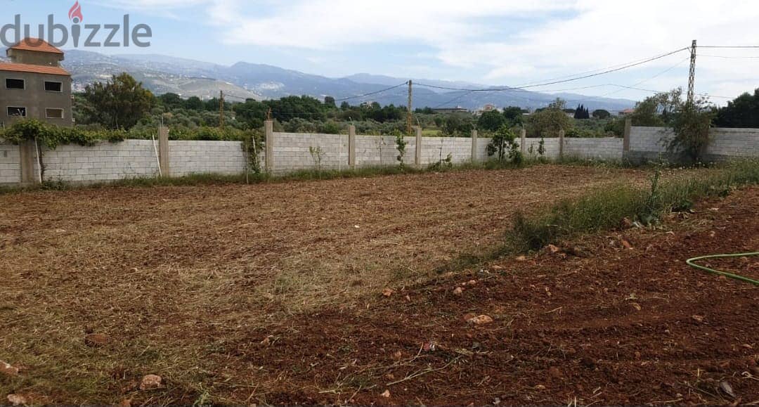 1000 m2 land having an open mountain view for sale in Koura 1