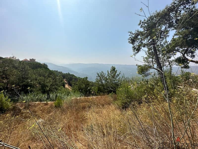 720 Sqm |Land for sale in Al ouyoun| Mountain view| Villas Zone Area 0