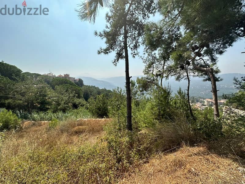 720 Sqm |Land for sale in Al ouyoun| Mountain view| Villas Zone Area 1