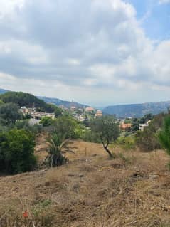Hemlaya Land with panoramic view for sale!أرض حملايا للبيع بإطلالة